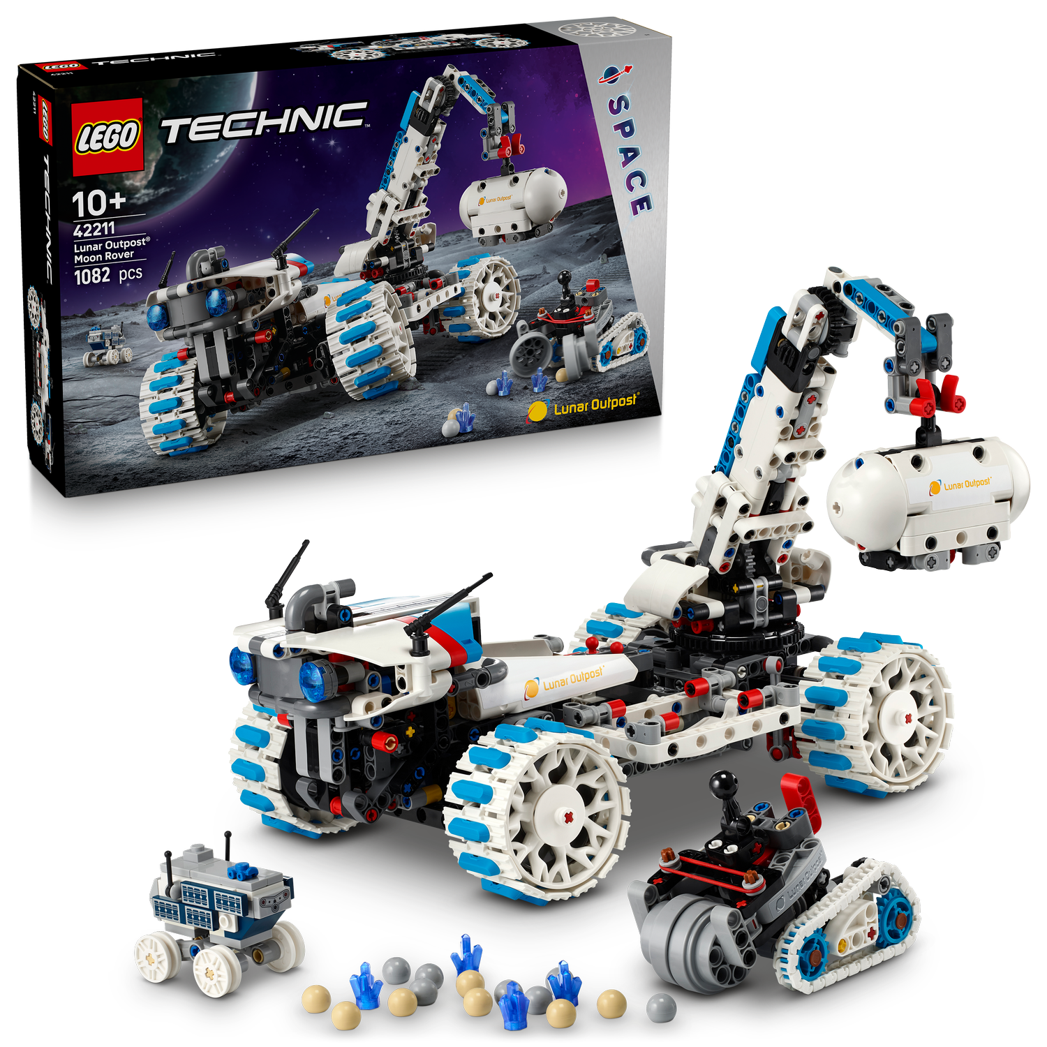 LEGO Technic: Lunar Outpost™ Moon Rover Space Vehicle (42211)