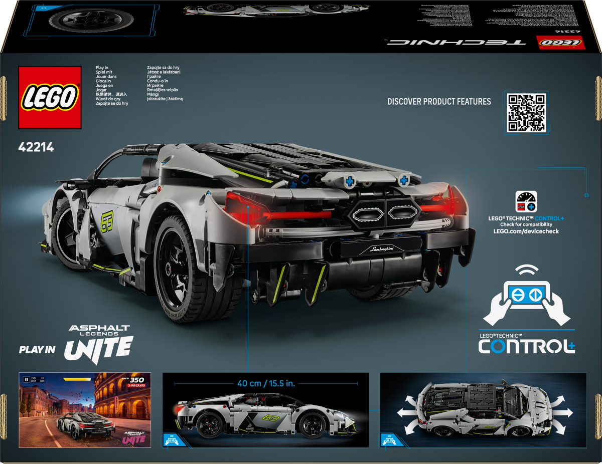 LEGO Technic: Lamborghini Revuelto Super Sports Car (42214)