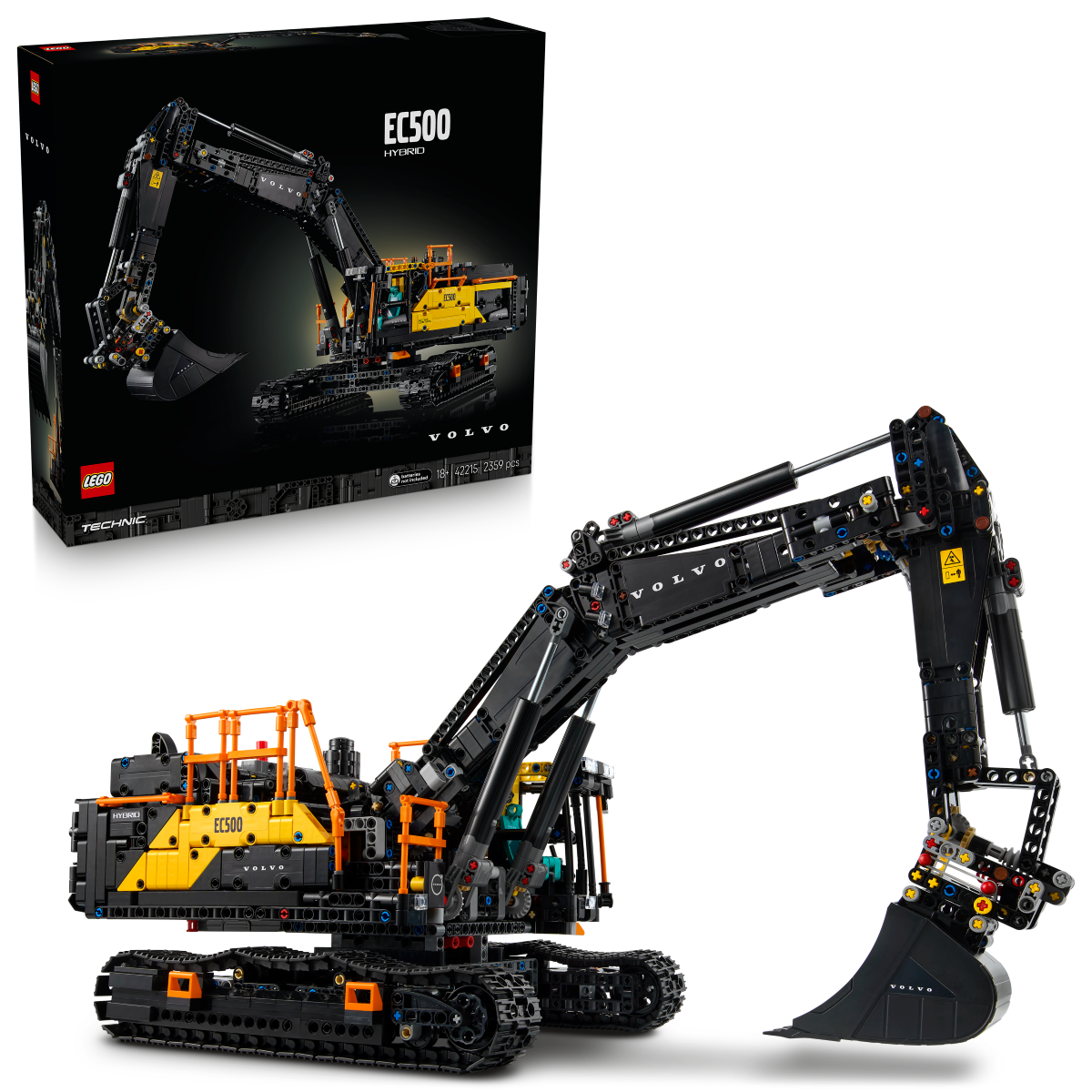 LEGO Technic: Volvo EC500 Hybrid Excavator (42215)