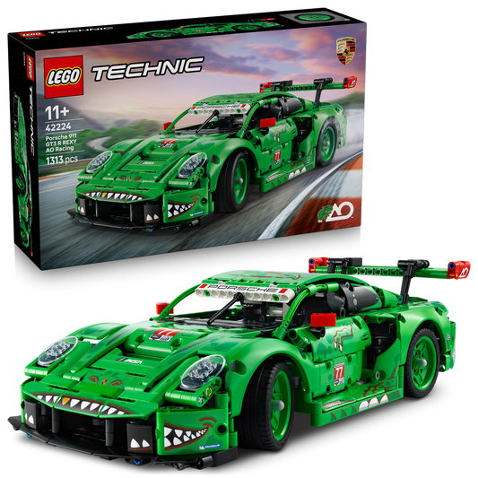 LEGO Technic Porsche 911 GT3 R REXY AO Racing Car (42224)
