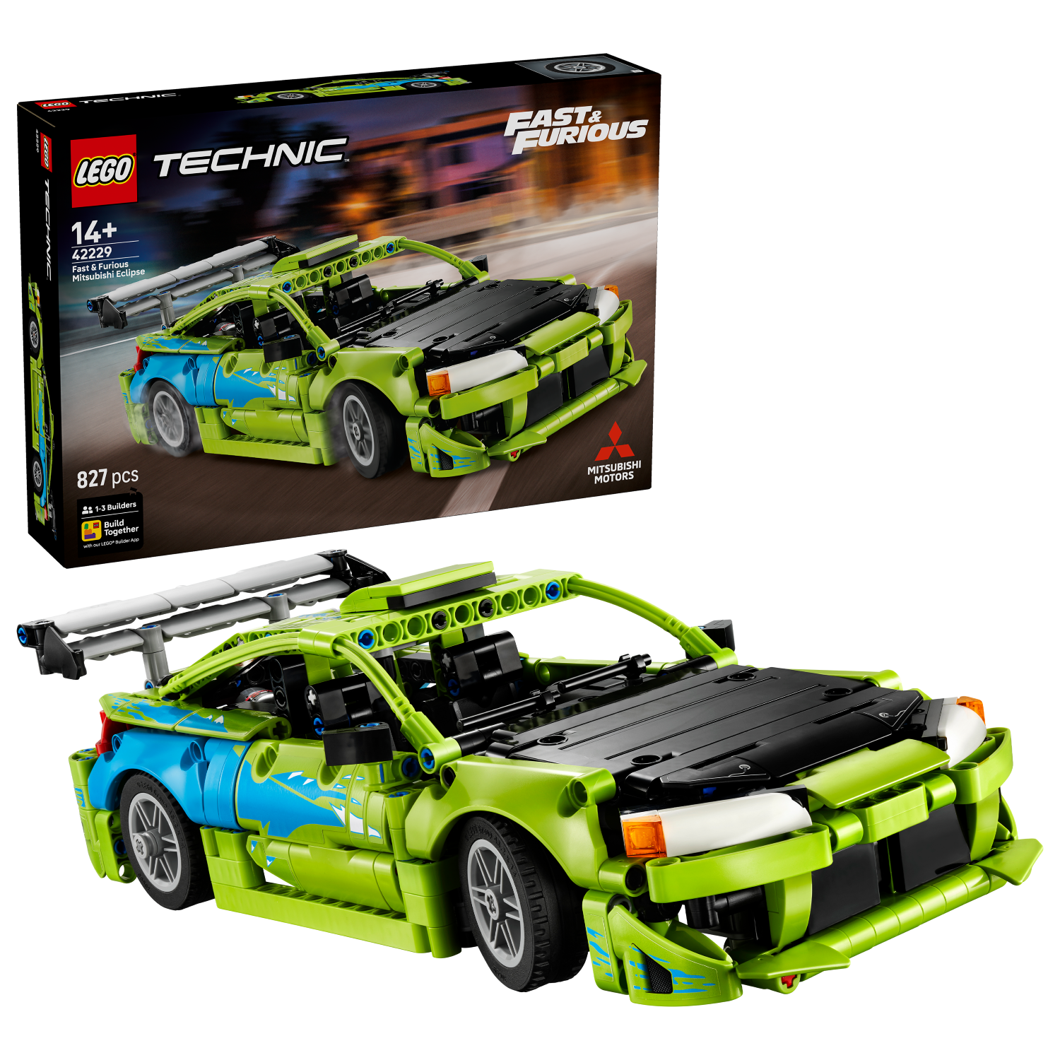 LEGO Technic: Fast and Furious Mitsubishi Eclipse Car (42229)