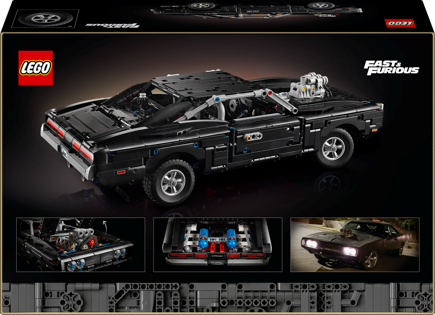 LEGO Technic: Fast and Furious Dodge Charger R/T Car (42231)