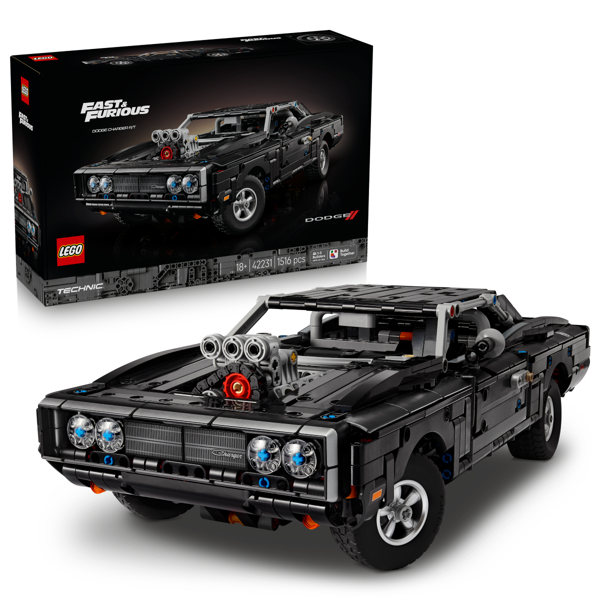 LEGO Technic: Fast and Furious Dodge Charger R/T Car (42231)