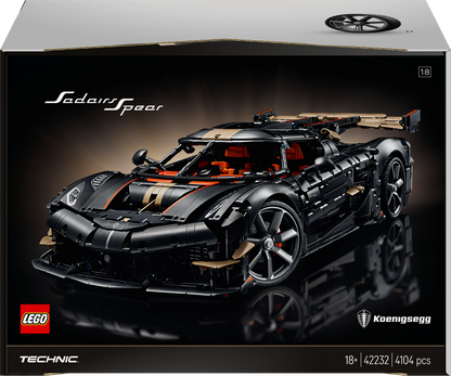 PRE-ORDER - LEGO Technic: Koenigsegg Sadair's Spear Megacar (42232)