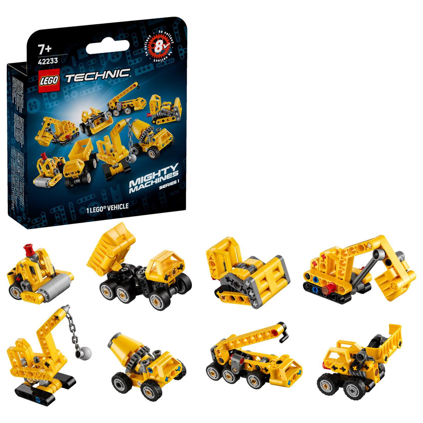 LEGO Technic: Mighty Machines - Single Mystery Pack (42233)