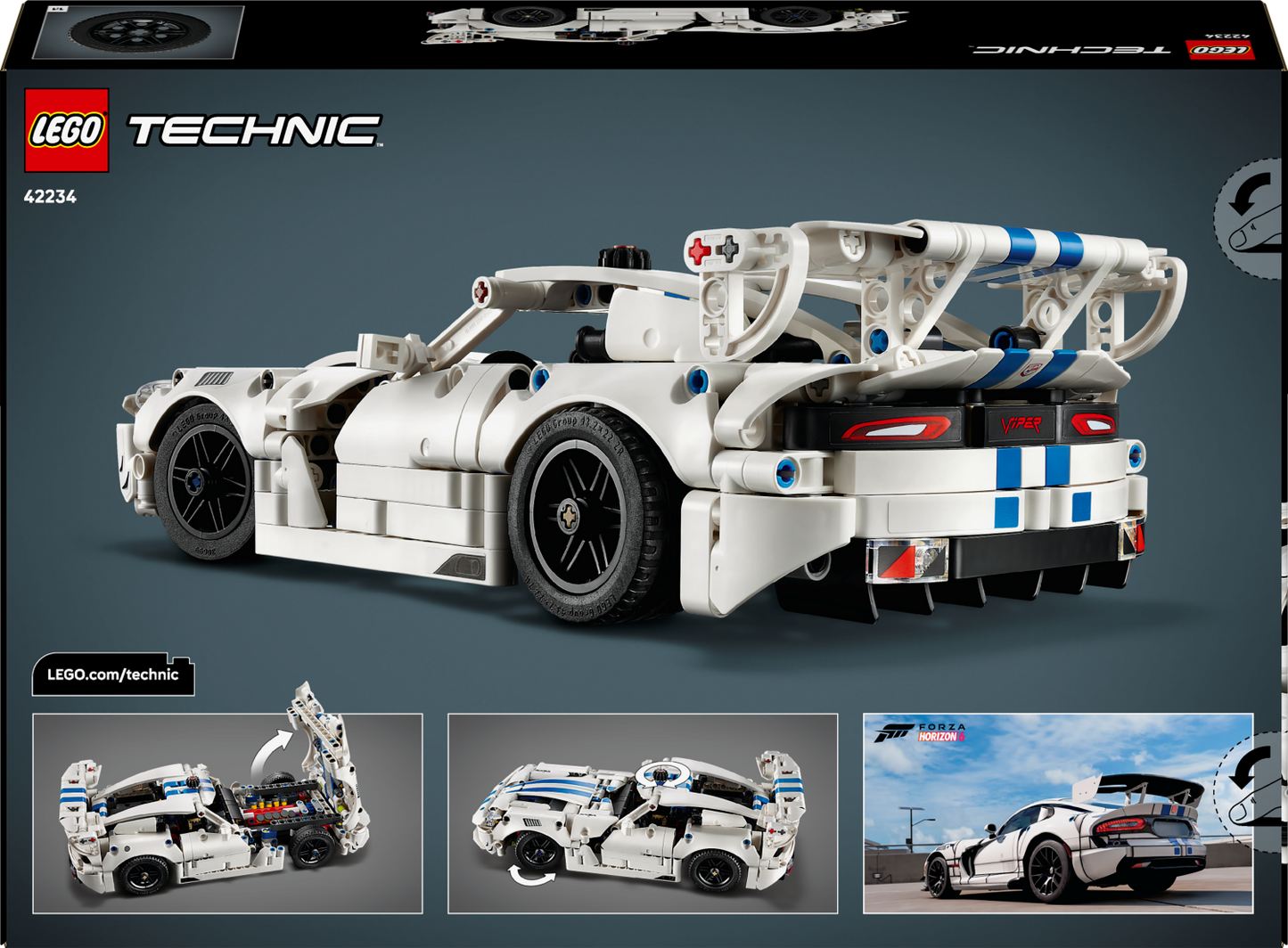LEGO Technic: Dodge Viper GTS-R Sports Car (42234)