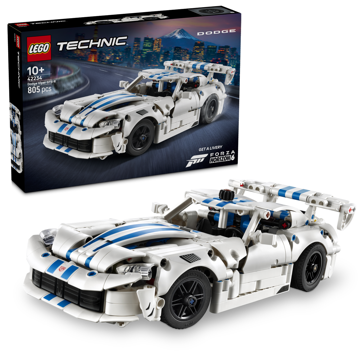 LEGO Technic: Dodge Viper GTS-R Sports Car (42234)