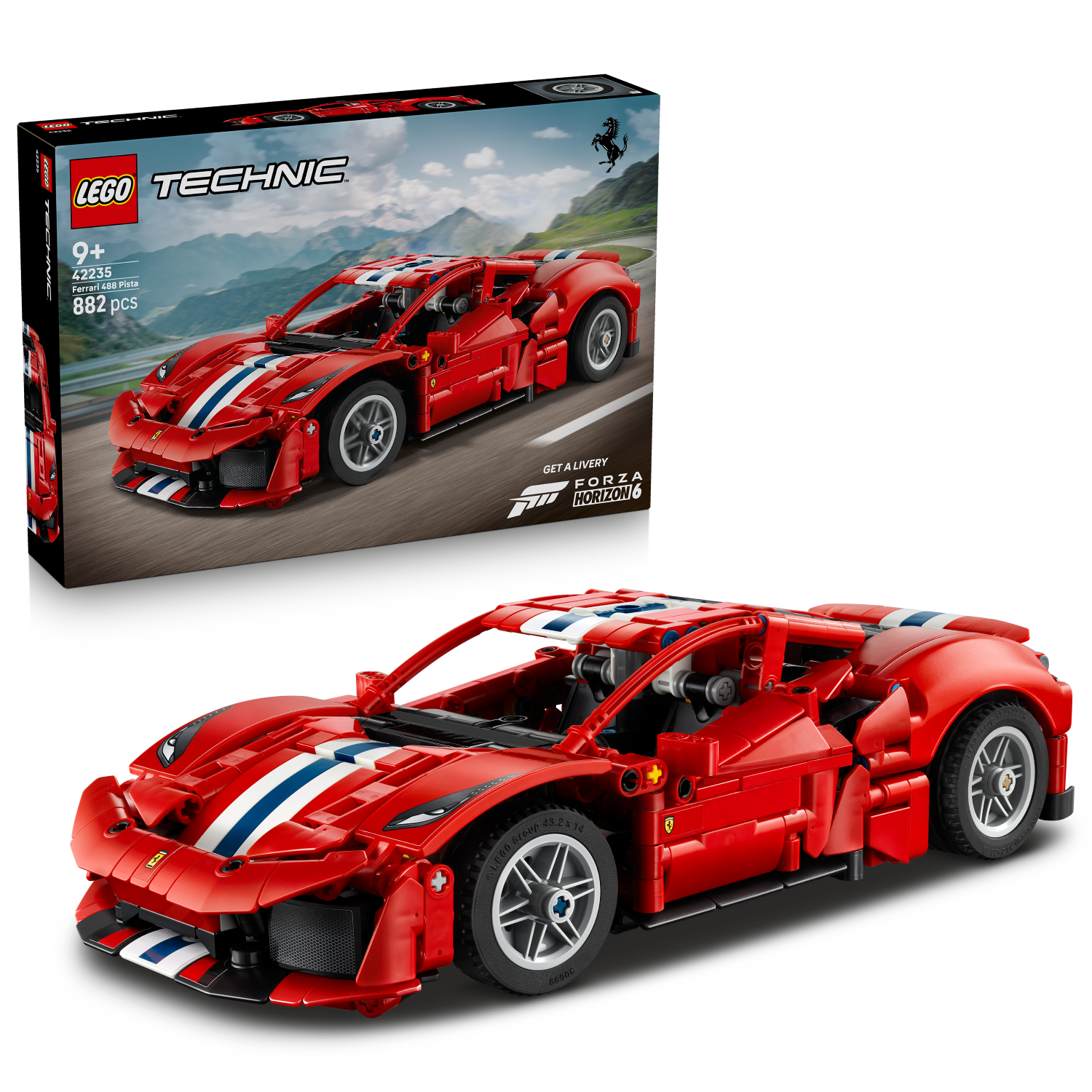 LEGO Technic: Ferrari 488 PISTA Car (42235)