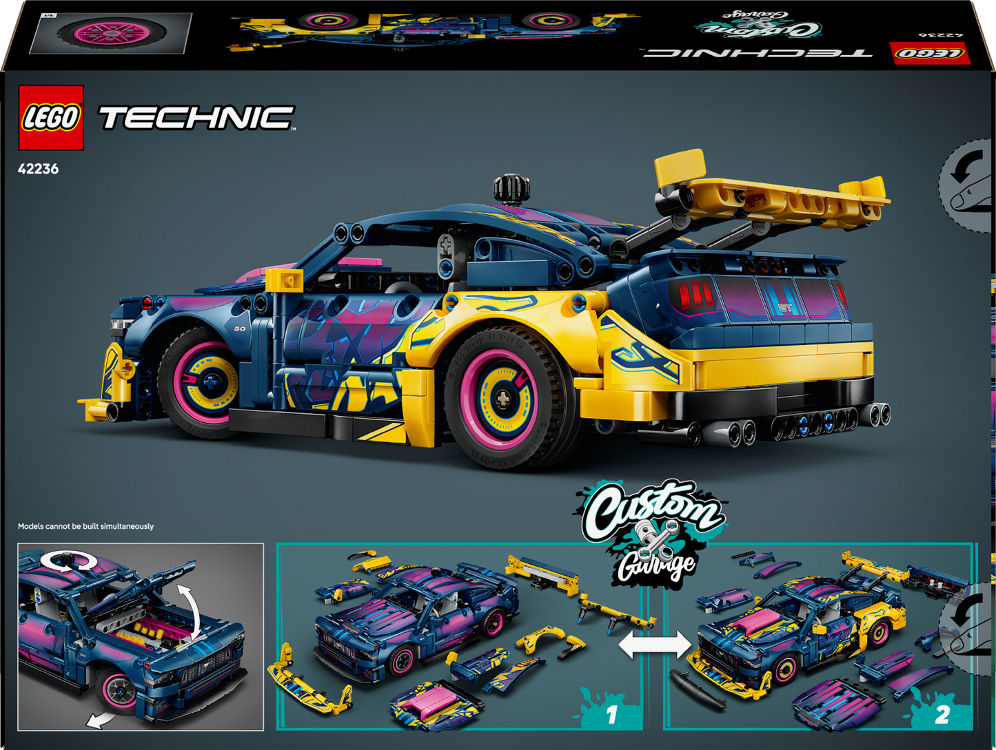 LEGO Technic: Custom Garage Ford Mustang GT Car (42236)