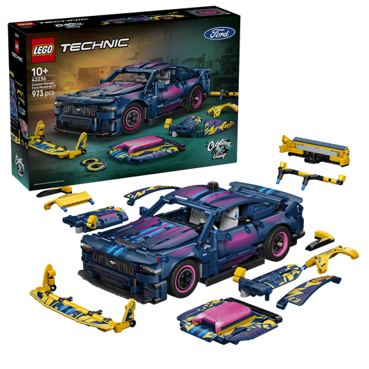 LEGO Technic: Custom Garage Ford Mustang GT Car (42236)