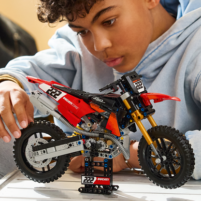 PRE-ORDER - LEGO Technic: Ducati Desmo450 MX Factory Motorcycle (42238)