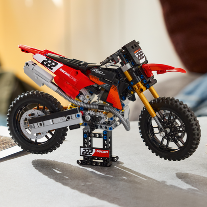 PRE-ORDER - LEGO Technic: Ducati Desmo450 MX Factory Motorcycle (42238)