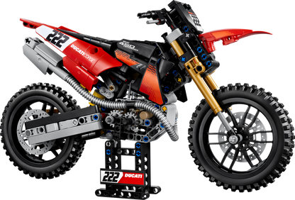 PRE-ORDER - LEGO Technic: Ducati Desmo450 MX Factory Motorcycle (42238)