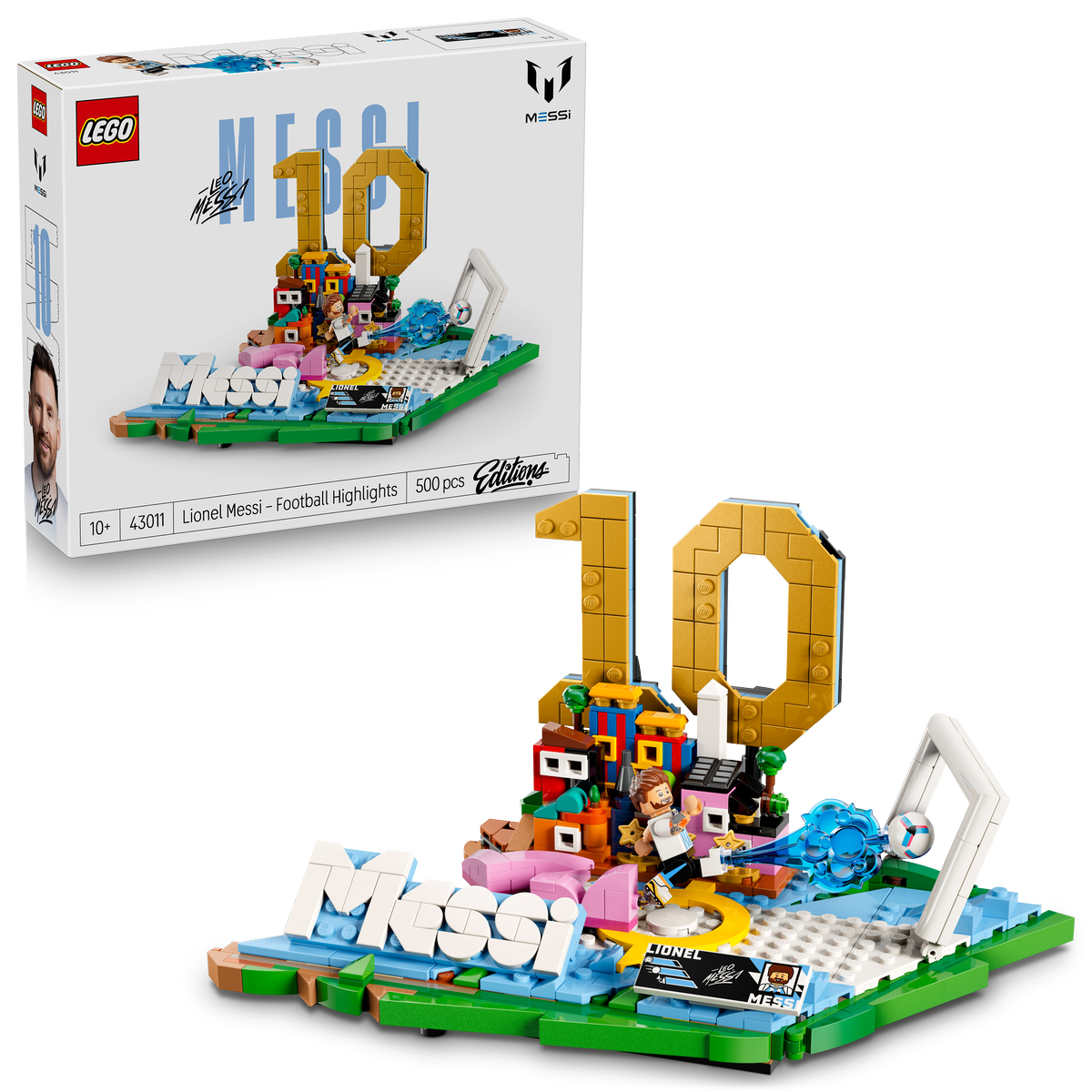 LEGO Editions Lionel Messi – Football Highlights Set (43011)