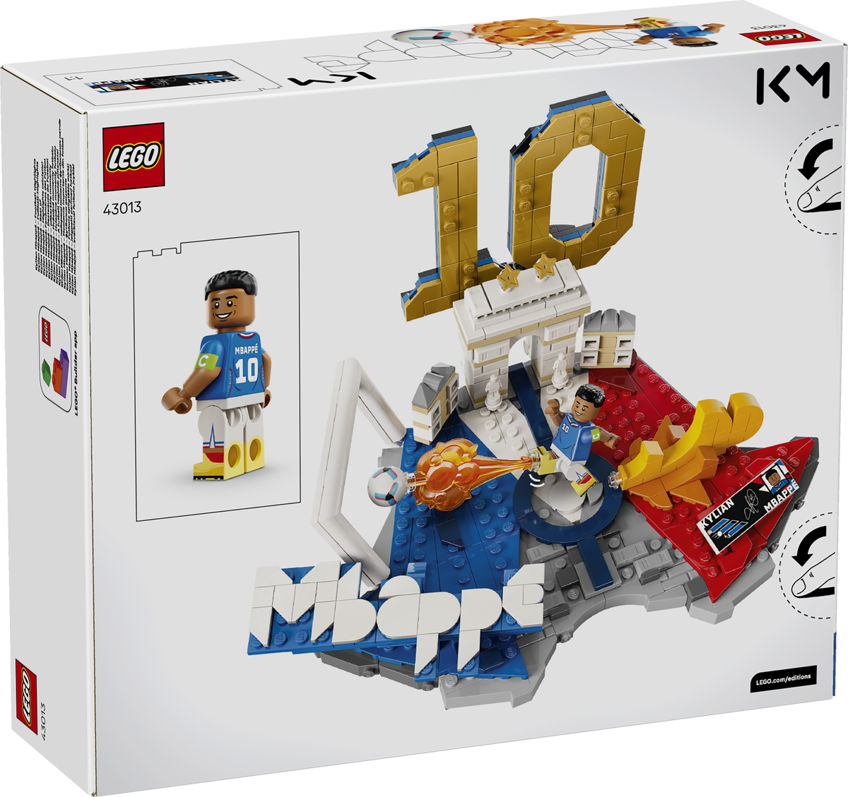 LEGO Editions Kylian Mbappé – Football Highlights Set (43013)