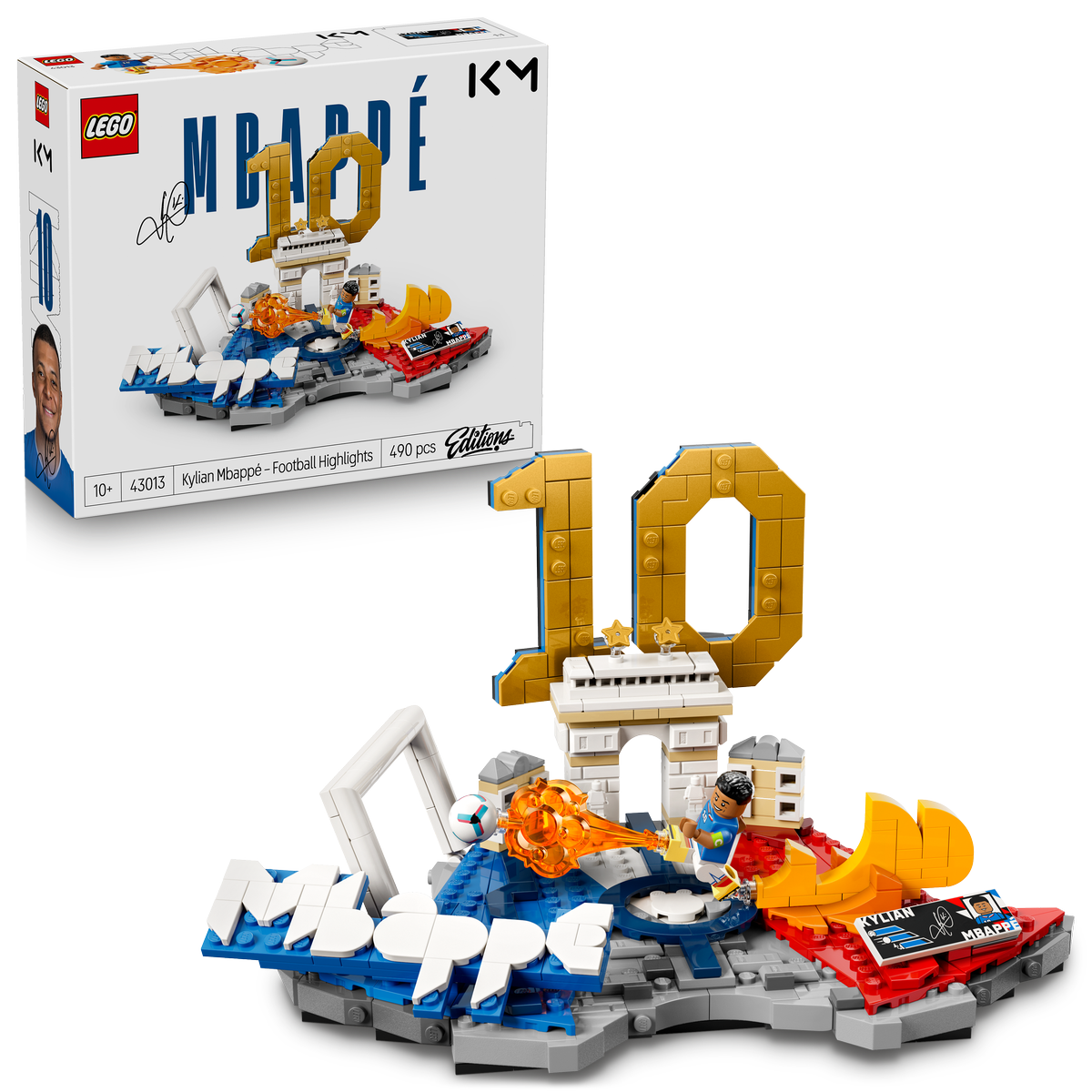 LEGO Editions Kylian Mbappé – Football Highlights Set (43013)