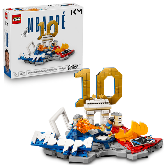 LEGO Editions Kylian Mbappé – Football Highlights Set (43013)