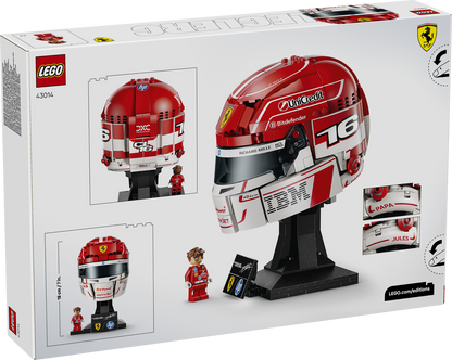 LEGO Editions | Scuderia Ferrari HP Charles Leclerc Helmet (43014)