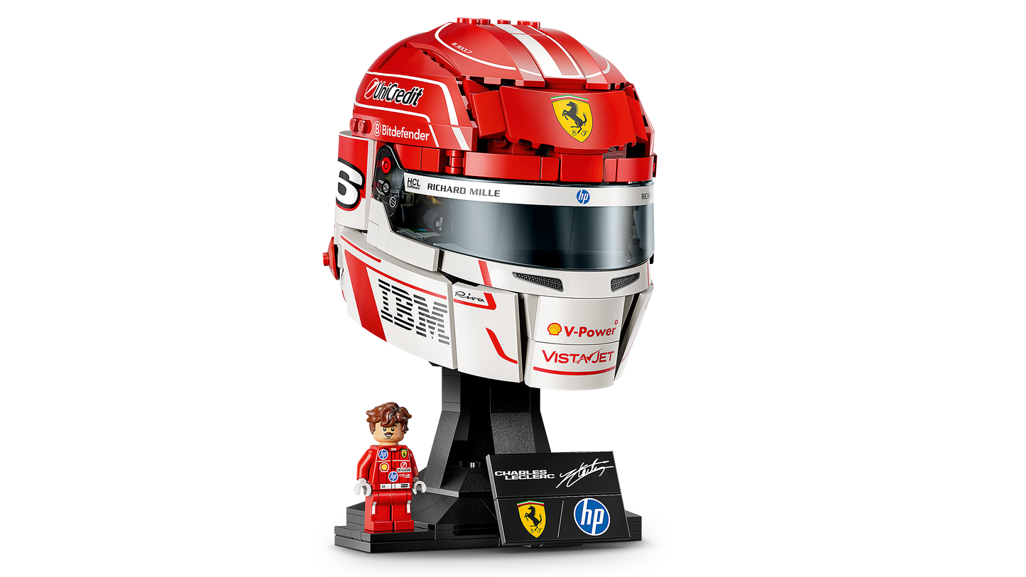 LEGO Editions | Scuderia Ferrari HP Charles Leclerc Helmet (43014)
