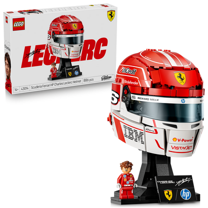 LEGO Editions | Scuderia Ferrari HP Charles Leclerc Helmet (43014)