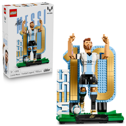 LEGO Editions Lionel Messi – Football Legend Set (43015)