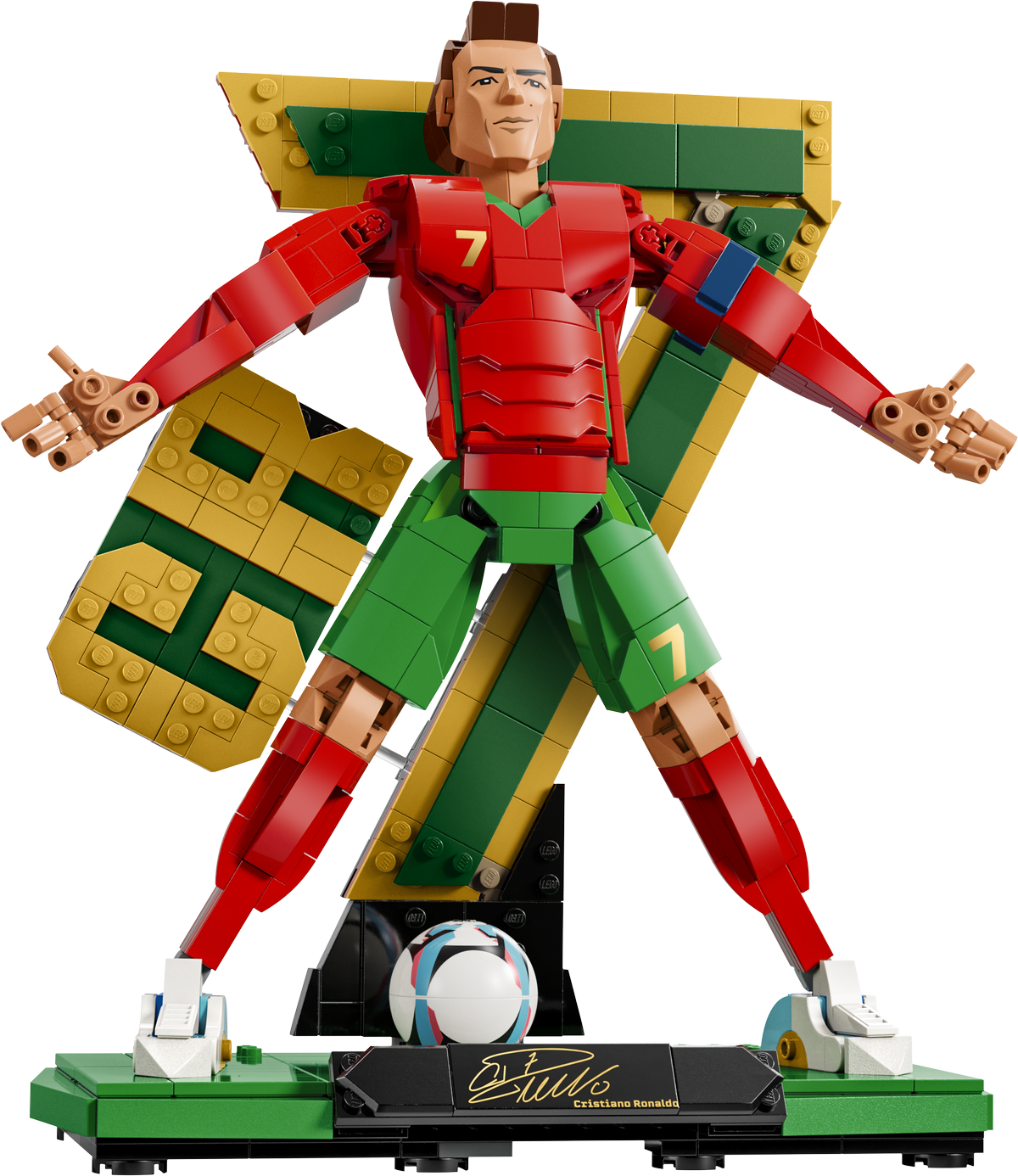 LEGO Editions Cristiano Ronaldo – Football Legend Set (43016)