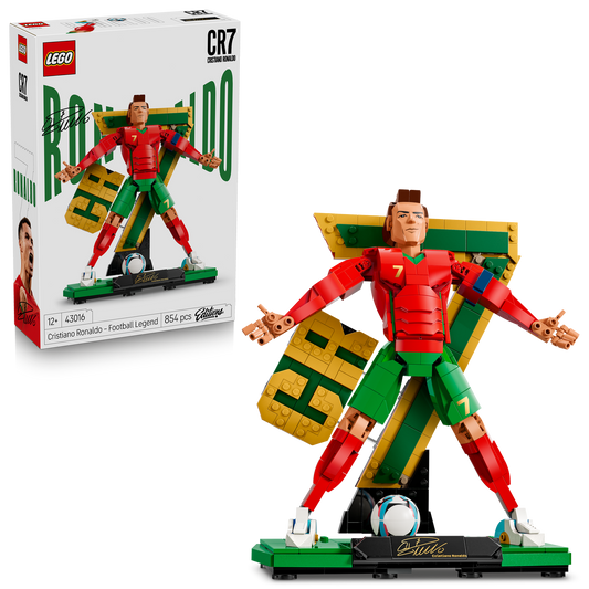 LEGO Editions Cristiano Ronaldo – Football Legend Set (43016)
