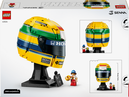 PRE-ORDER - LEGO Editions Formula 1: Ayrton Senna Helmet (43024)
