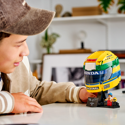 PRE-ORDER - LEGO Editions Formula 1: Ayrton Senna Helmet (43024)