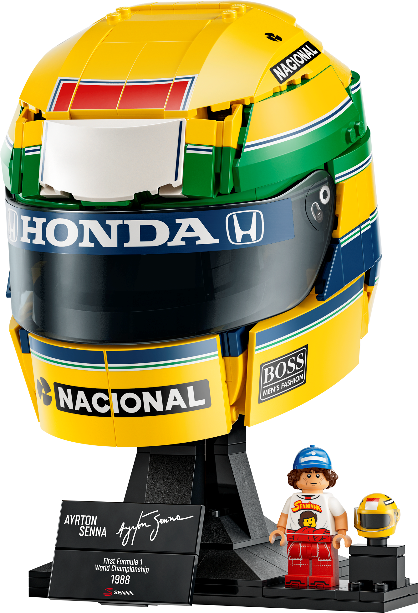 PRE-ORDER - LEGO Editions Formula 1: Ayrton Senna Helmet (43024)