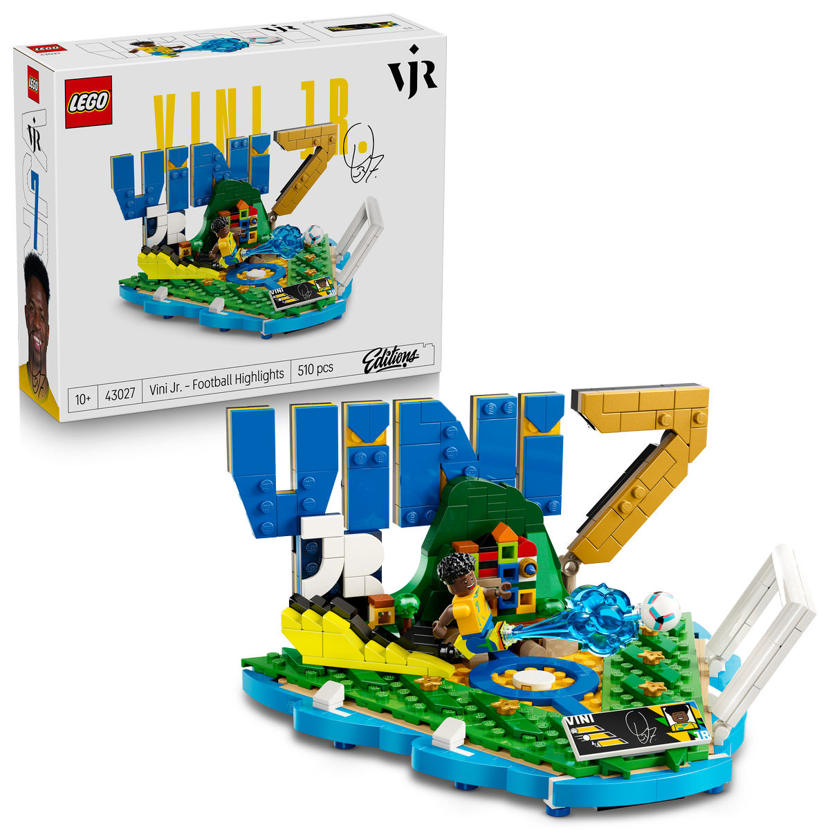 LEGO Editions Vini Jr. – Football Highlights Set (43027)