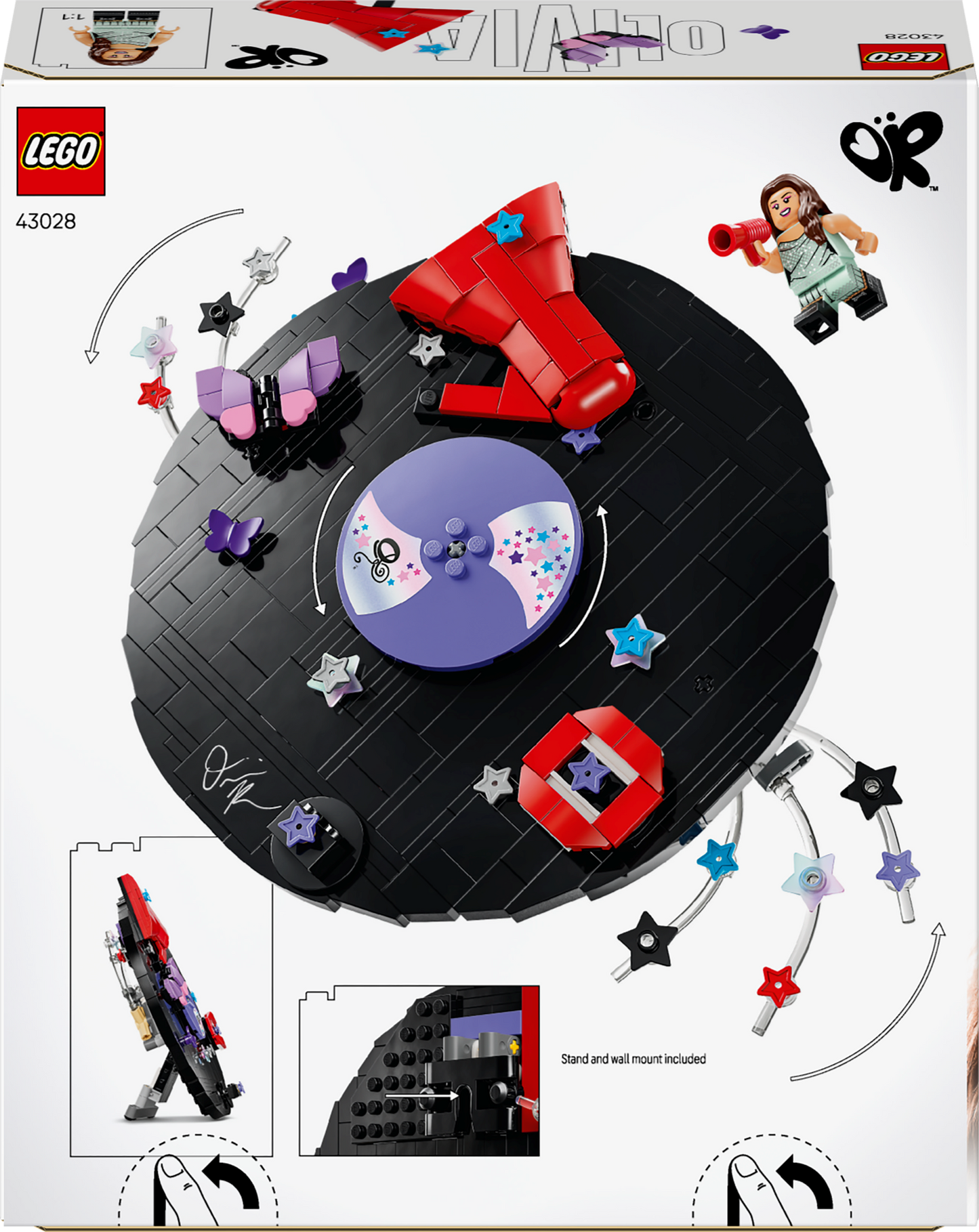 PRE-ORDER - LEGO Olivia Rodrigo: Olivia Rodrigo's Vinyl (43028)