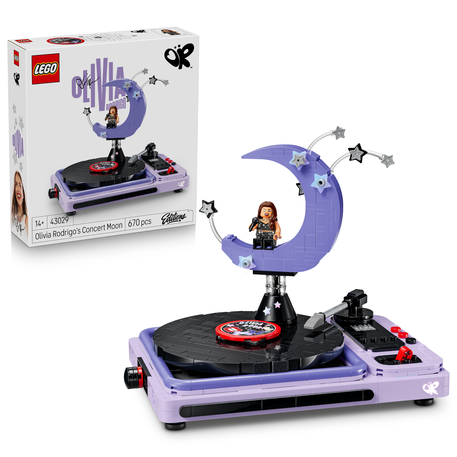 LEGO Olivia Rodrigo:  Olivia Rodrigo's Concert Moon V29 (43029)