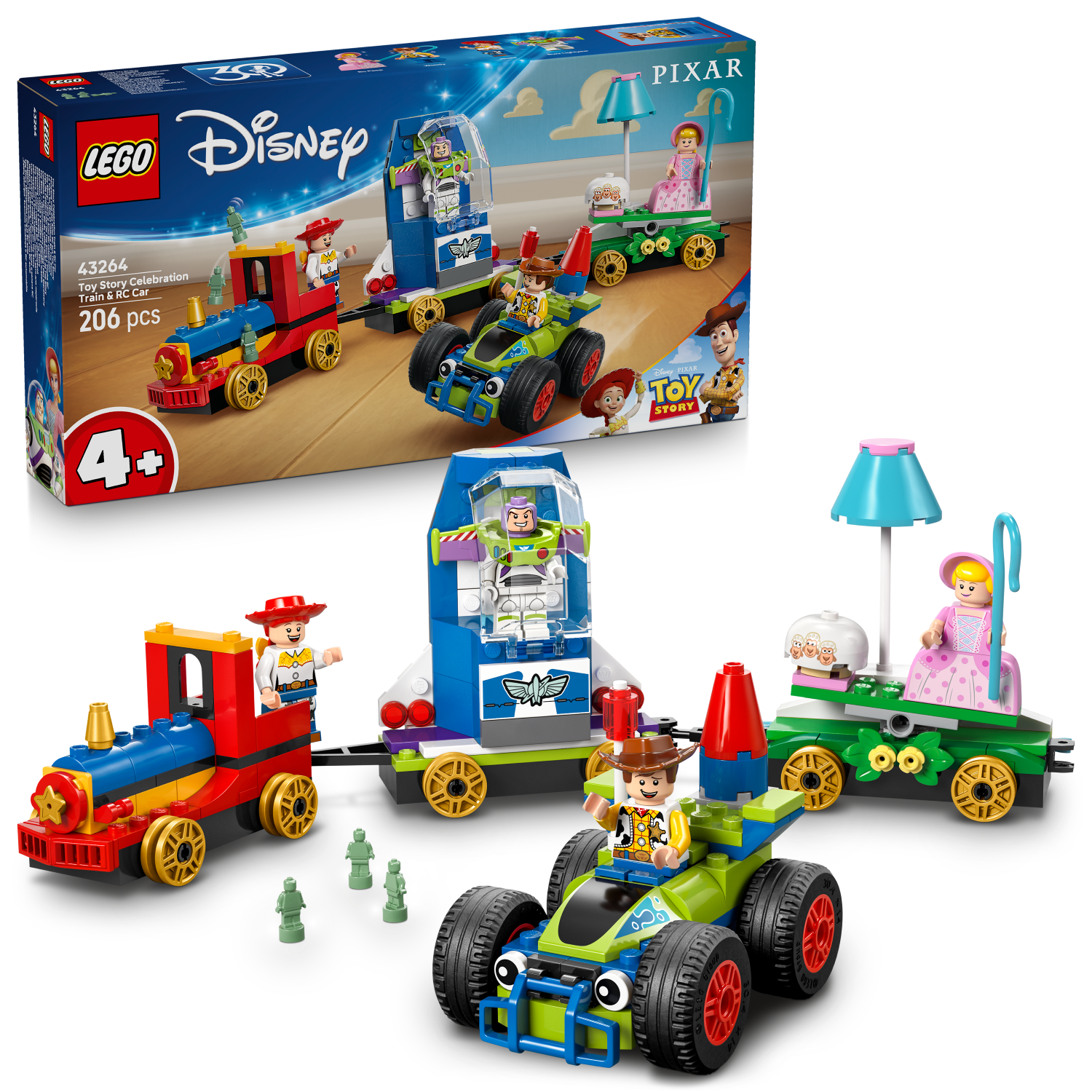 LEGO Disney Pixar: Toy Story Celebration Train & RC Car (43264)