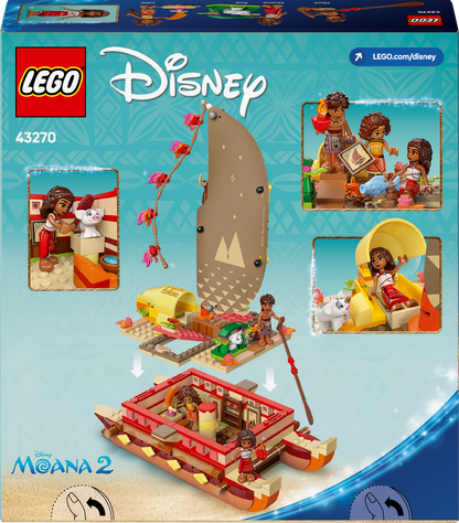 LEGO Disney: Moana's Adventure Canoe (43270)