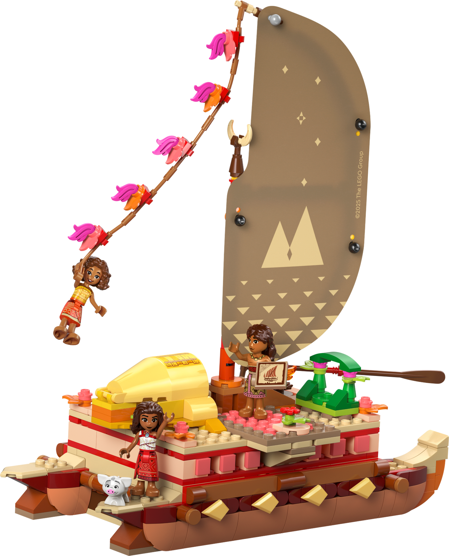 LEGO Disney: Moana's Adventure Canoe (43270)
