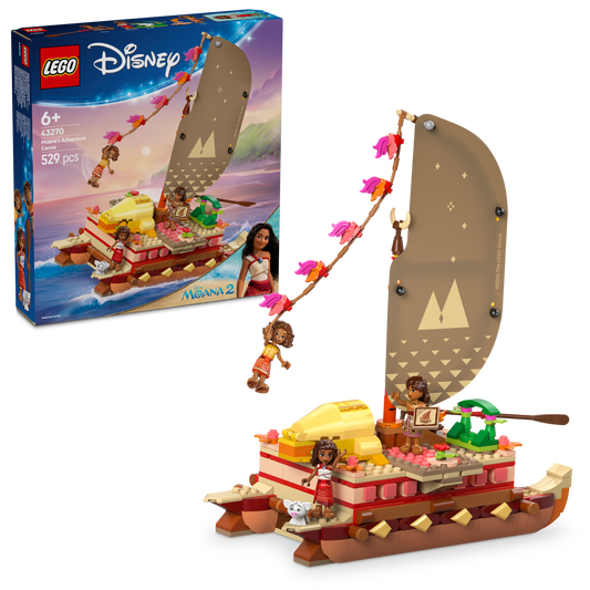 LEGO Disney: Moana's Adventure Canoe (43270)