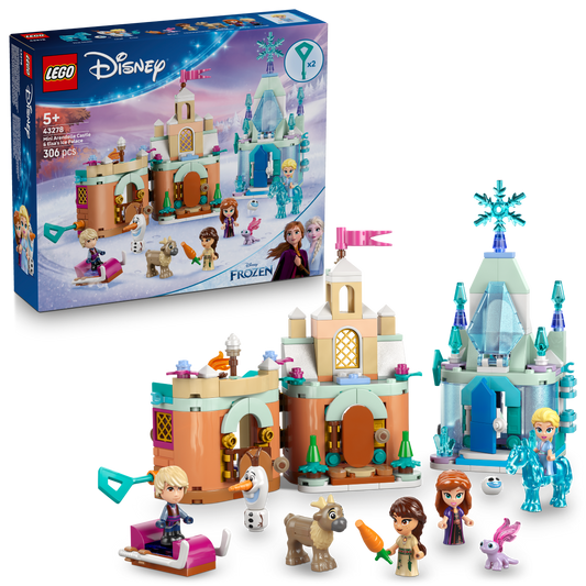 LEGO Disney Frozen: Mini Arendelle Castle & Elsa's Ice Palace (43278)