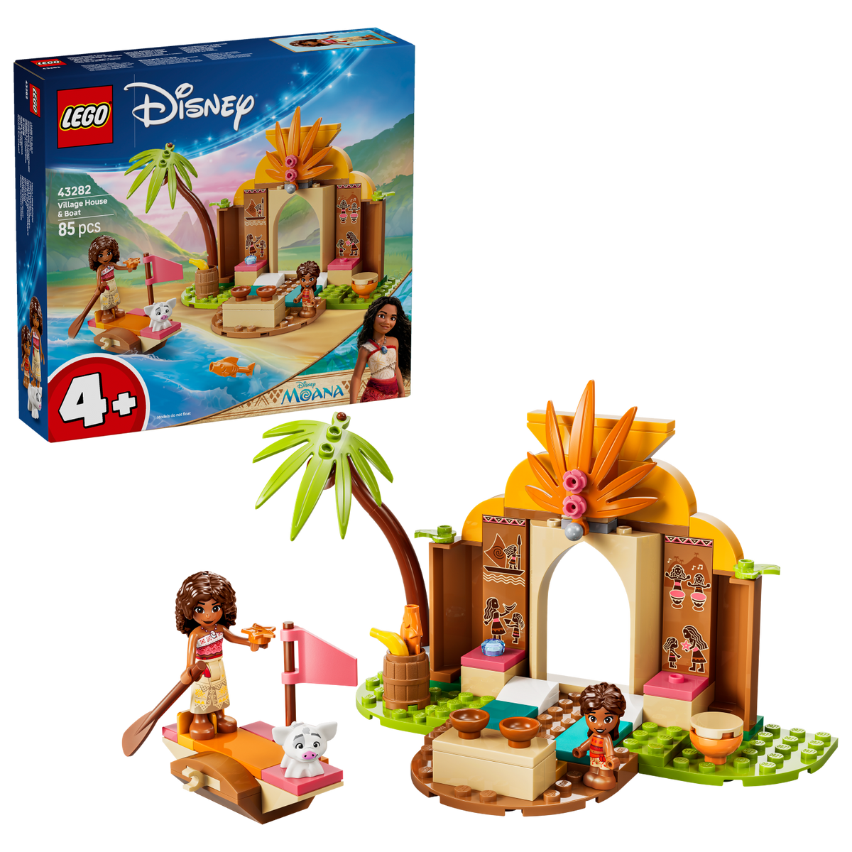 Lego Disney: Moana - Village House & Boat (43282)