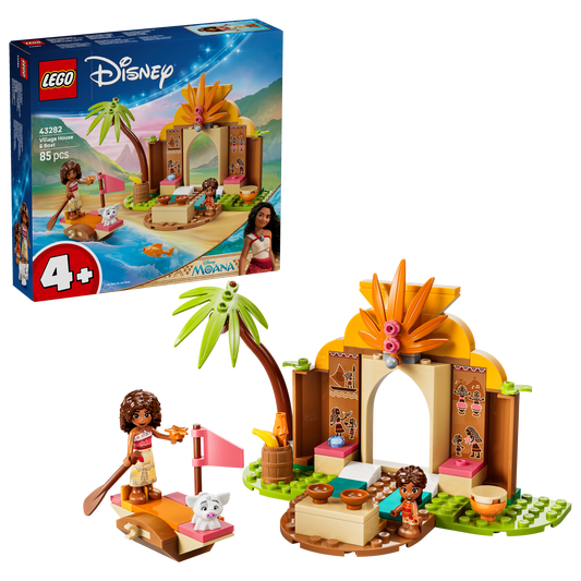 Lego Disney: Moana - Village House & Boat (43282)