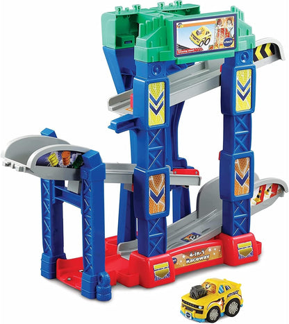 VTech Toot Drivers 4-in-1 Raceway, Toy Car Racing Track