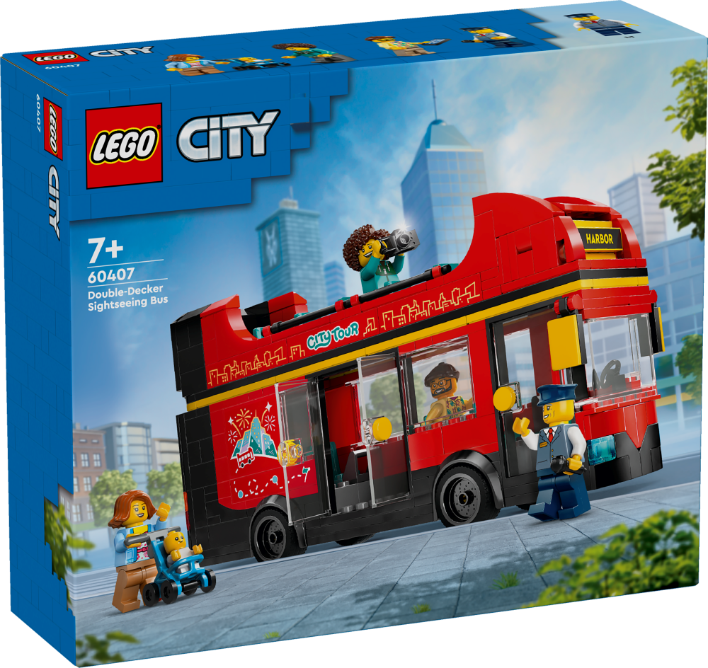LEGO City: Red Double-Decker Sightseeing Bus (60407)
