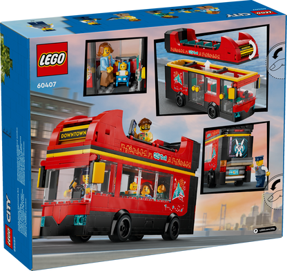 LEGO City: Red Double-Decker Sightseeing Bus (60407)