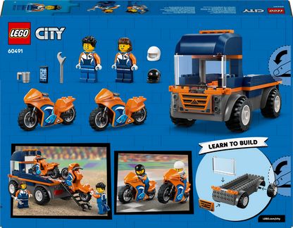 LEGO City: Motorcycle Transporter (60491)