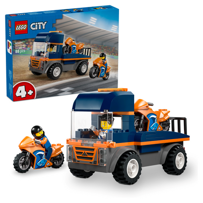 LEGO City: Motorcycle Transporter (60491)