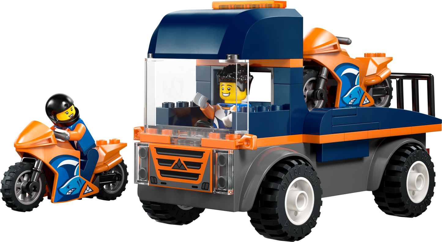 LEGO City: Motorcycle Transporter (60491)