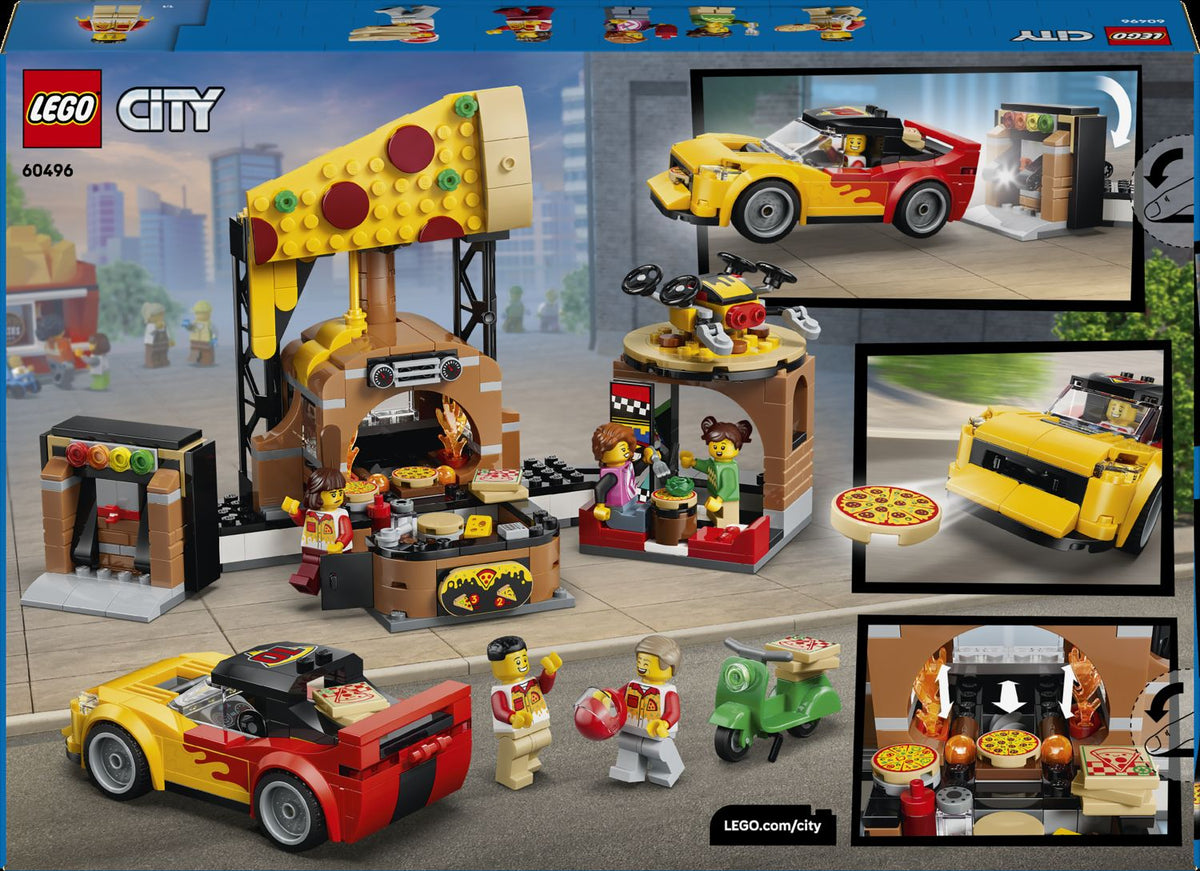 LEGO City: Pizza Delivery Experience with Vehicles (60496)