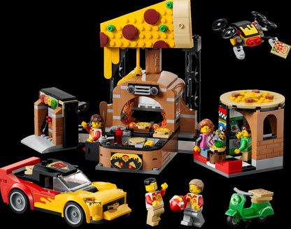LEGO City: Pizza Delivery Experience with Vehicles (60496)