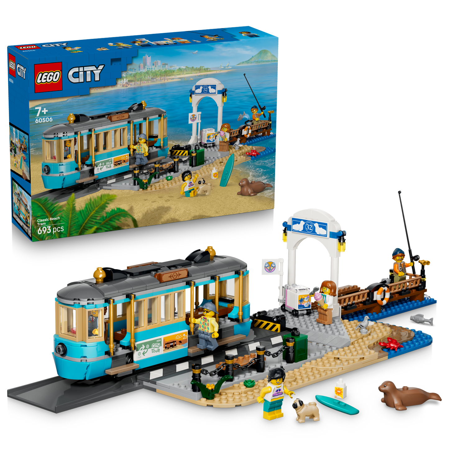 LEGO City: Classic Beach Tram (60506)