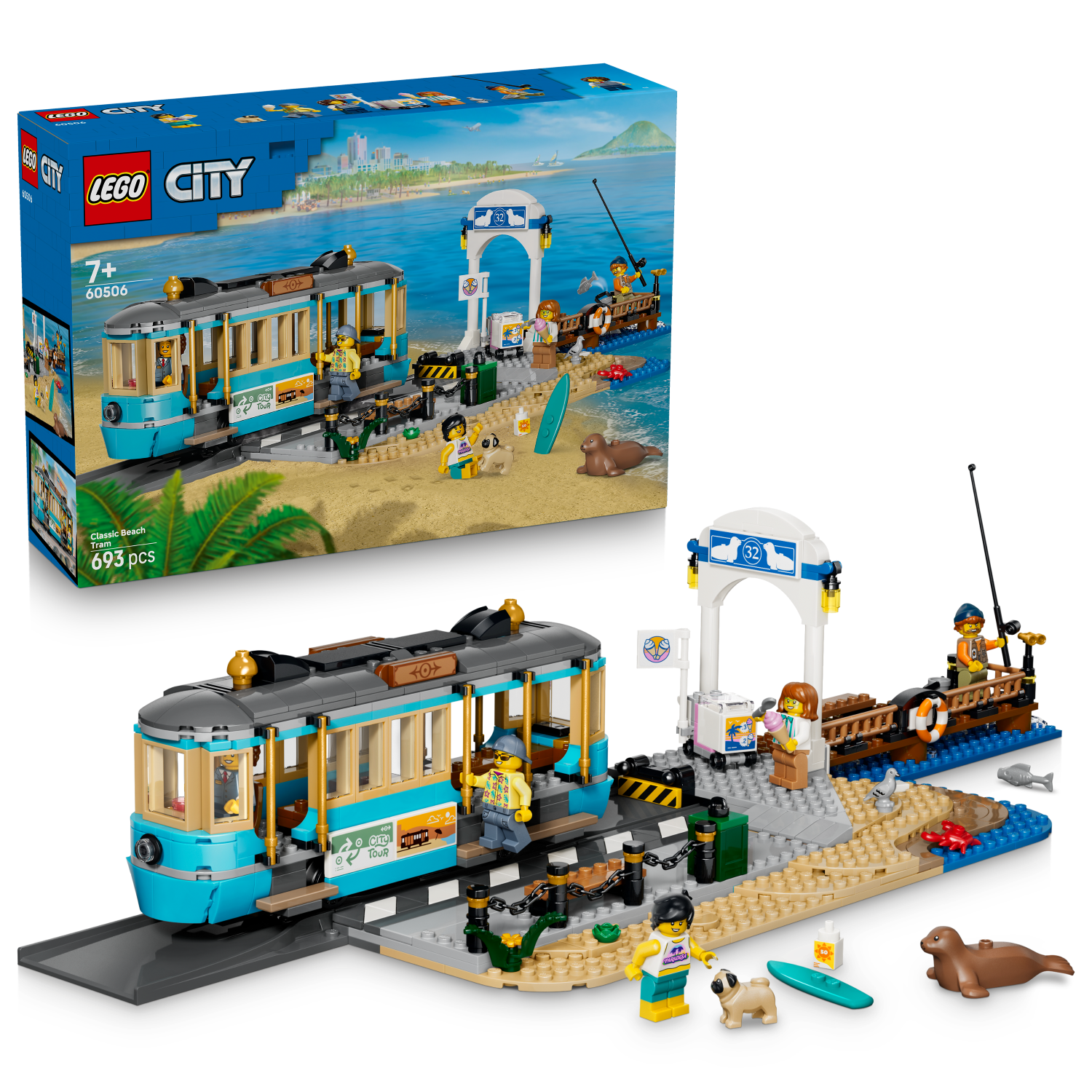 LEGO City: Classic Beach Tram (60506)